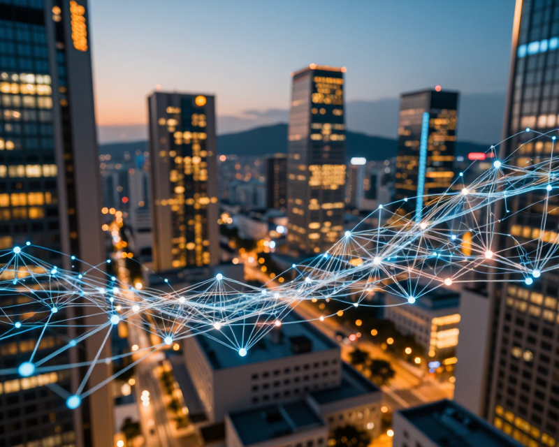 Digital AI Network over Seoul