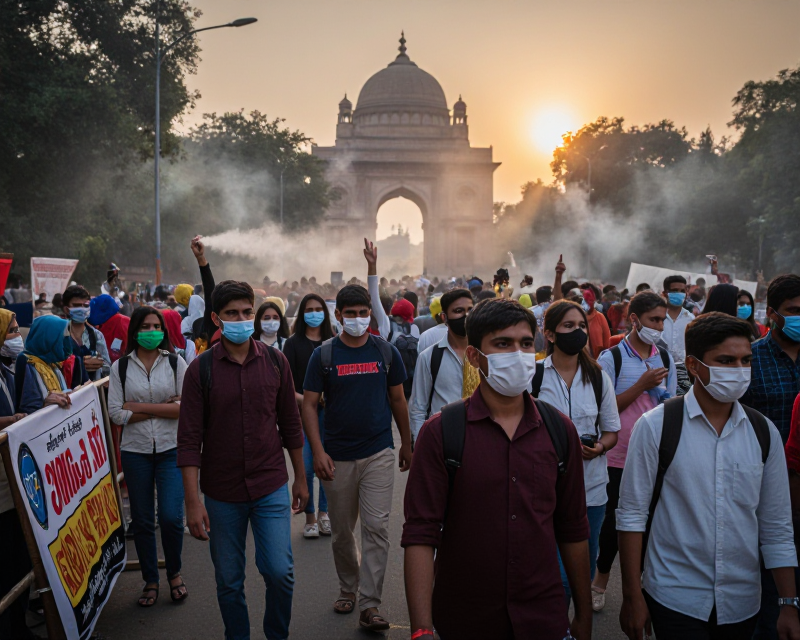 Protest in New Delhi
