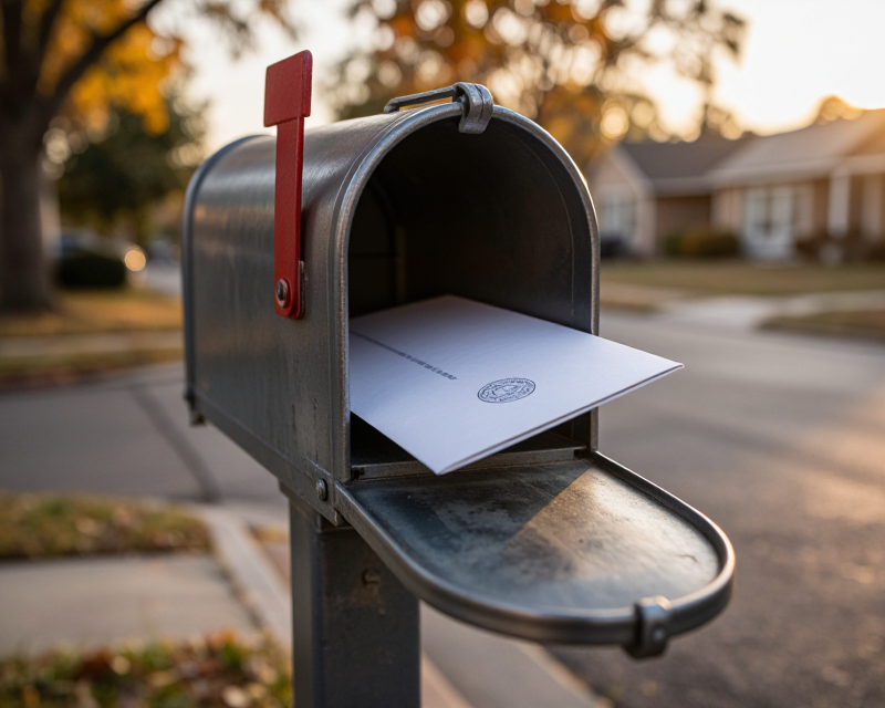 Mail-in Voting Symbolism