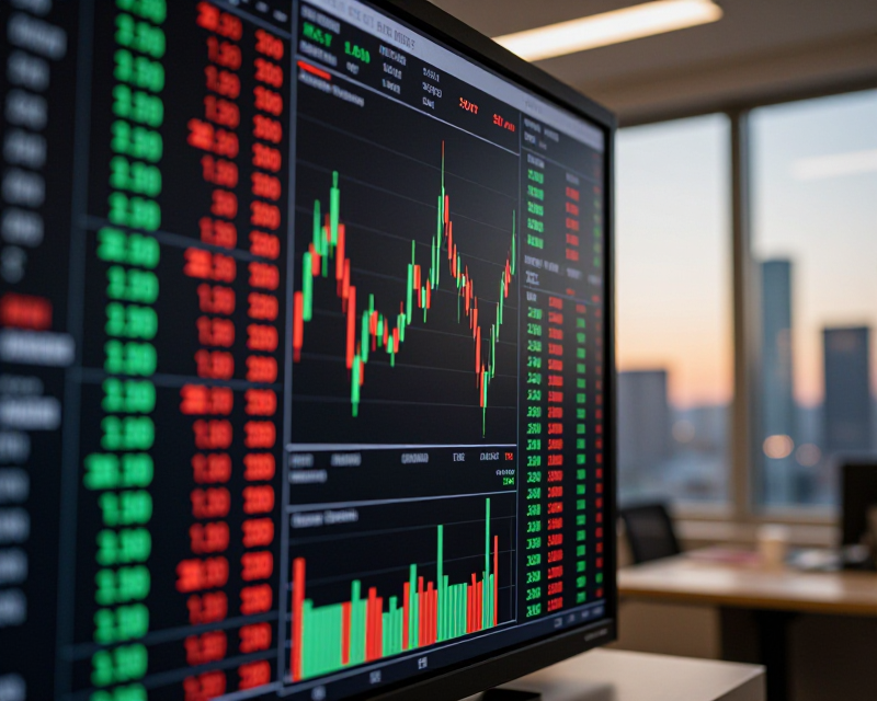 Stock Market Digital Display