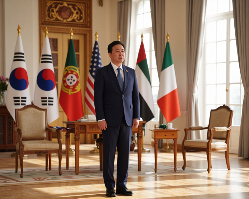 Diplomatic Ceremony in South Korea