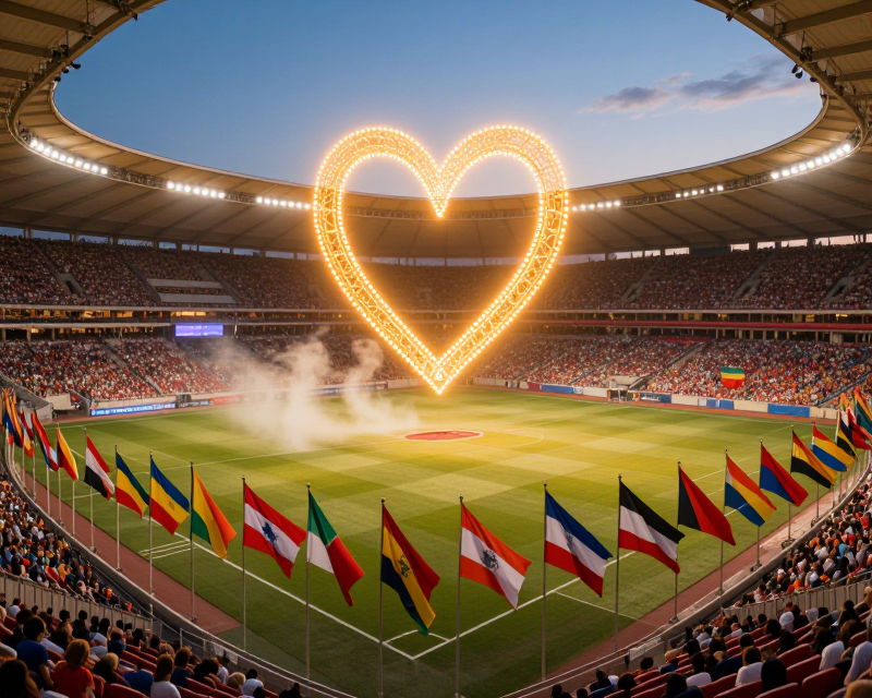 Asian Games Opening Atmosphere