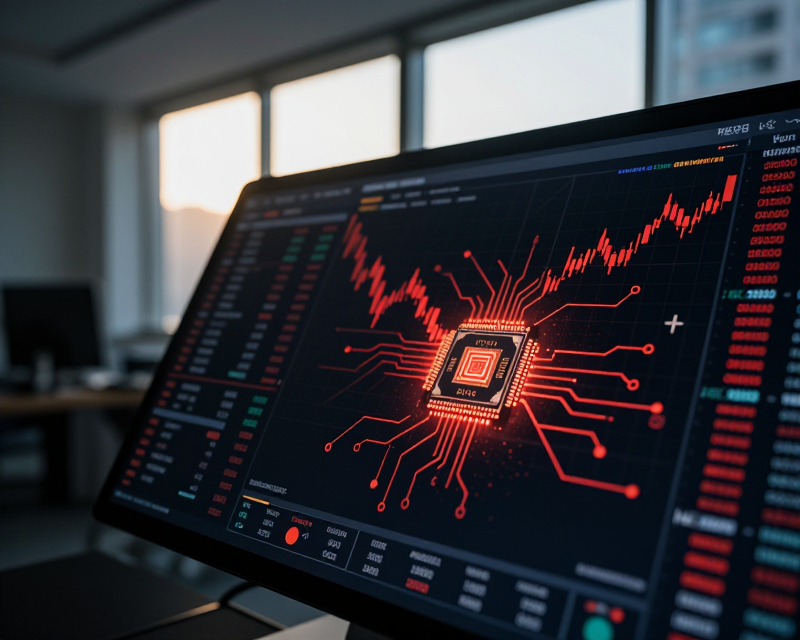 Stock Market Decline Concept