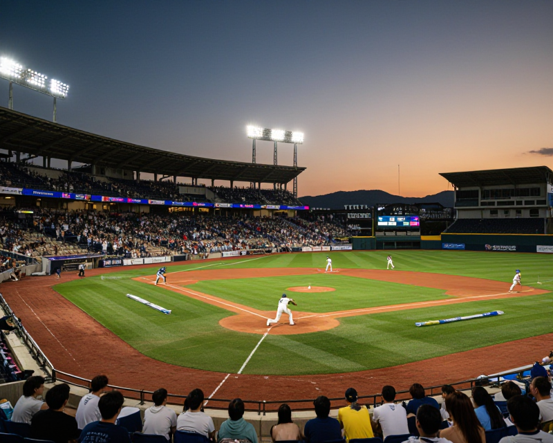 KBO Baseball Stadium Atmosphere