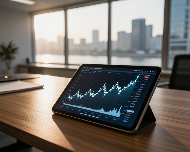 Financial Market Trend Visualization