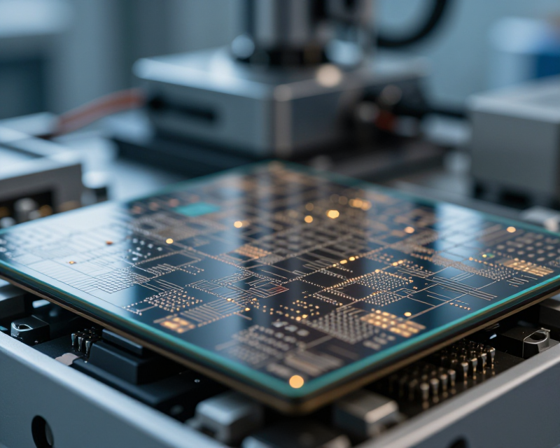 Semiconductor Wafer Macro