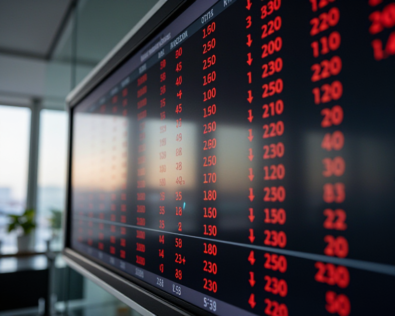 KOSPI Market Opening Scene