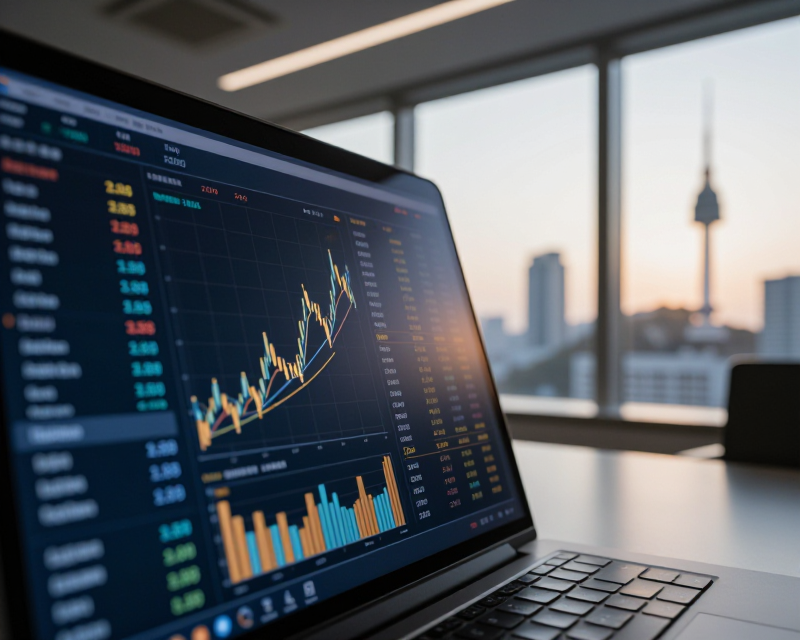 Financial Market Dashboard in Seoul