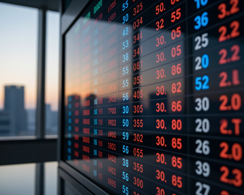Stock Market Digital Display