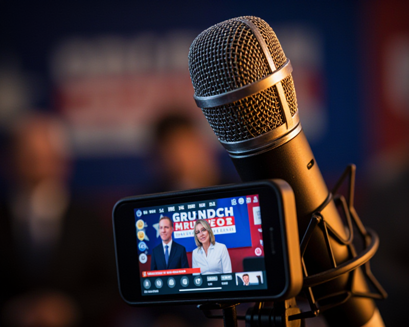 Political Broadcasting Atmosphere